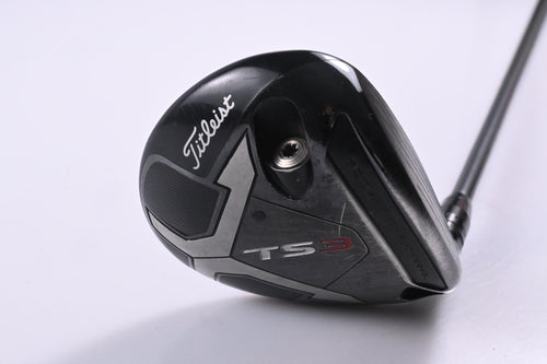 Titleist TS3 #3 Wood / 15 Degree / Stiff Flex HZRDUS Smoke Black 70 Shaft