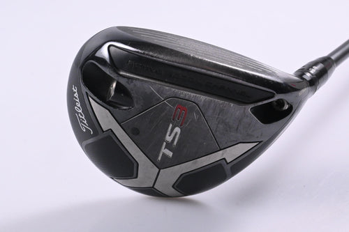 Titleist TS3 #3 Wood / 15 Degree / Stiff Flex HZRDUS Smoke Black 70 Shaft