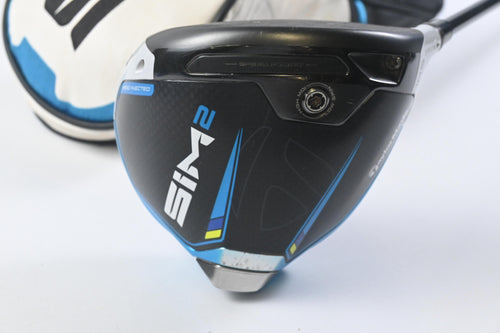 Taylormade SIM2 Driver / 10.5 Degree / Stiff Flex HZRDUS Smoke Blue RDX 60 Shaft