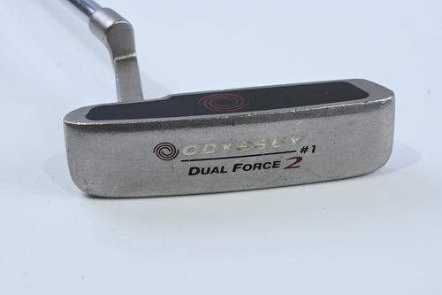Left Hand Odyssey Dual Force 2 Putter / 35 Inch
