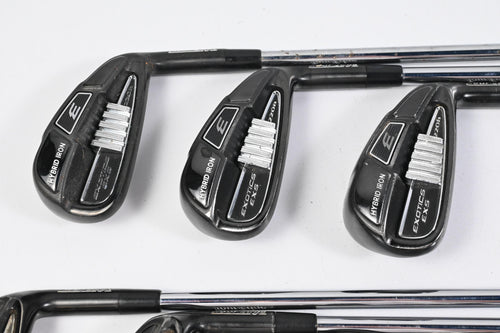 Tour Edge EXS 220 Irons / 5-PW+GW / Stiff Flex KBS MAX 80 Shafts
