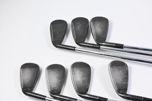 Tour Edge EXS 220 Irons / 5-PW+GW / Stiff Flex KBS MAX 80 Shafts