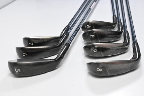 Tour Edge EXS 220 Irons / 5-PW+GW / Stiff Flex KBS MAX 80 Shafts