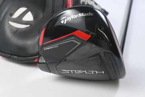 Taylormade Stealth Driver / 9 Degree / Regular Flex HZRDUS Smoke Red RDX 60