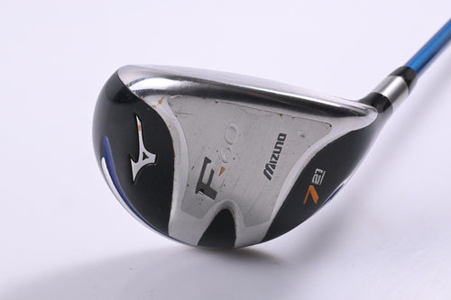 Ladies Mizuno F-60 #7 Wood / 21 Degree / Ladies Flex Mizuno Exsar FS3 60 Shaft