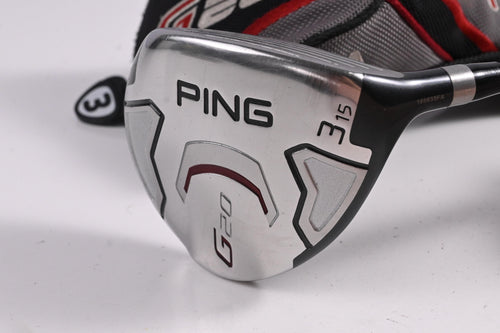 Ping G20 #3 Wood / 15 Degree / Regular Flex Ping TFC 169 Shaft