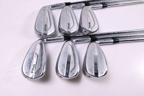 Ping G700 Irons / 5-PW / Green Dot / Regular Flex Ping AWT 2.0 Shafts