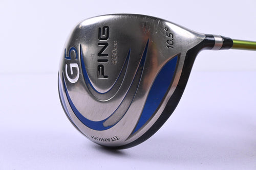 Ping G5 Driver / 10.5 Degree / Regular Flex Aldila NV Green 65 350 Shaft