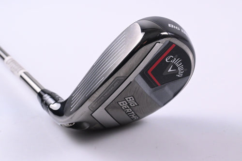 Left Hand Callaway Big Bertha 2023 #4 Hybrid / 21 Degree / Senior Flex RCH 65