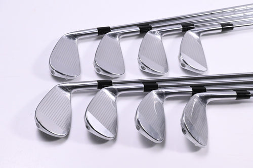 Left Hand Cobra King Forged Tec Irons / 4-PW+GW / Regular Flex KBS Tour Lite
