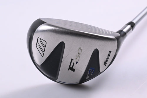 Mizuno F-50 #3 Wood / 15 Degree / Regular Flex Mizuno Exsar FS2 Shaft