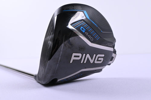 Left Hand Ping G440 Max Driver / 10.5 Degree / Stiff Flex Ping Tour 2.0 65 Shaft