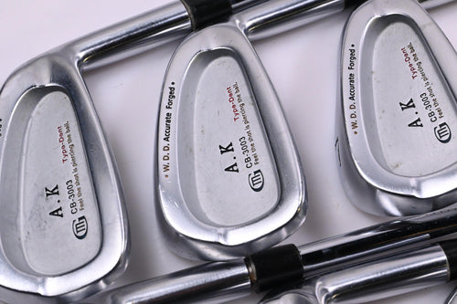 Miura CB-3003 Irons / 5-PW / Regular Flex KBS Tour 115 Shafts