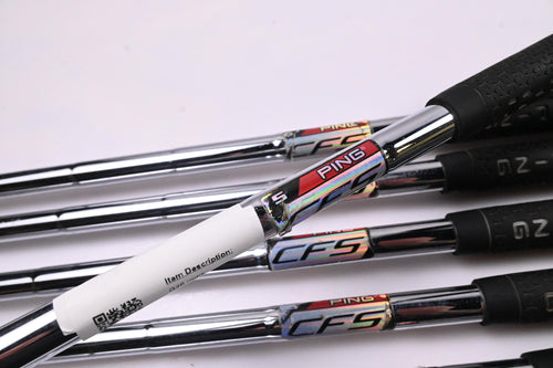 Ping G25 Irons / 5-PW+GW+SW+LW / Blue Dot / Stiff Flex Ping CFS Shafts