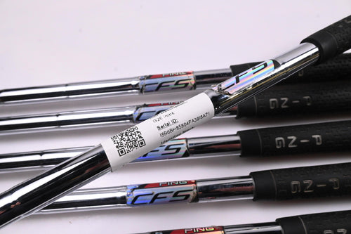 Ping G25 Irons / 5-PW+GW+SW+LW / Blue Dot / Stiff Flex Ping CFS Shafts