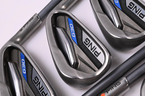 Ping G30 Irons / 5-PW+SW / Orange Dot / Regular Flex Ping TFC 419 Shafts