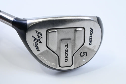 Left Hand Mizuno T-Zoid Forged #5 Wood / 18 Degree / Regular Flex Platinum 65