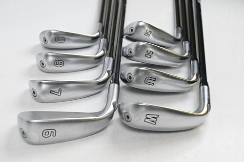 Ping G730 Irons / 6-PW+UW+GW+SW / Green Dot / Senior Flex UST Mamiya Recoil 65