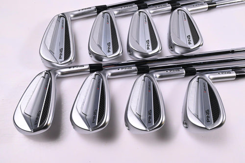 Ping I240 Irons / 4-PW+GW / Black Dot / Stiff Flex Ping AWT 2.0 Shafts