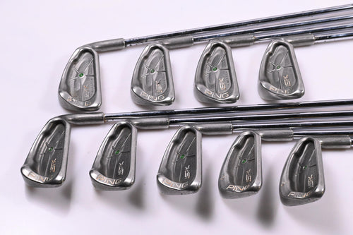Ping ISI-K Irons / 3-PW+SW / Green Dot / Regular Flex Ping JZ Shafts