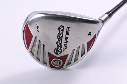 Taylormade Burner 2007 #3 Wood / 15 Degree / Regular Flex Taylormade Reax 50