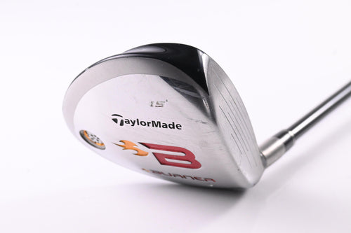 Taylormade Burner 2008 #3 Wood / 15 Degree / Regular Flex Reax 49 Shaft