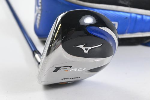 Left Hand Mizuno F-60 #5 Wood / 18 Degree / Regular Flex Mizuno Exsar FS3 70