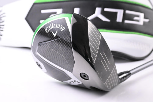 Callaway Elyte Triple Diamond Driver / 9 Degree / Stiff Flex Denali Frost Silver