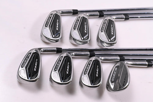 Cobra King F8 Irons / 5-PW+GW / Regular Flex True Temper XP 90 Shafts