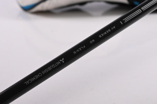 Left Hand Taylormade SIM2 Max Driver / 9 Degree / Stiff Flex Tensei AV Blue 60 Shaft