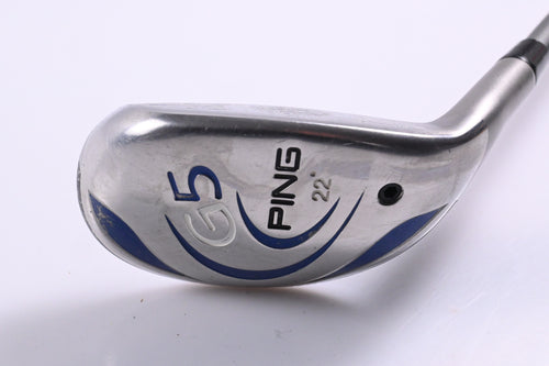 Ping G5 #4 Hybrid / 22 Degree / Stiff Flex Ping TFC 100 Shaft