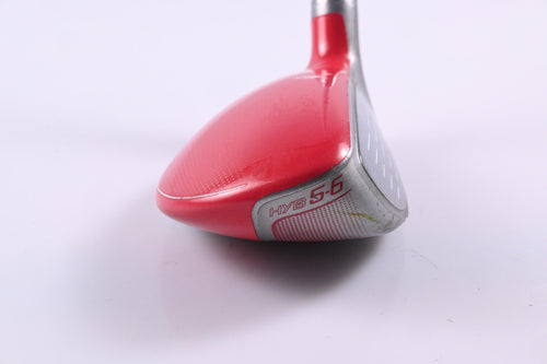 Ladies Cobra King F6 #5-6 Hybrid / 25-28 Degree / Ladies Flex Matrix Red Tie HQ4