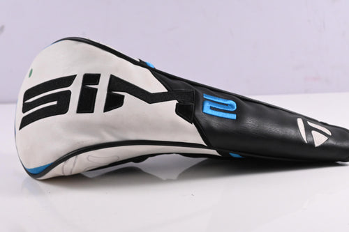 Left Hand Taylormade SIM2 Max Driver / 9 Degree / Stiff Flex Tensei AV Blue 60 Shaft