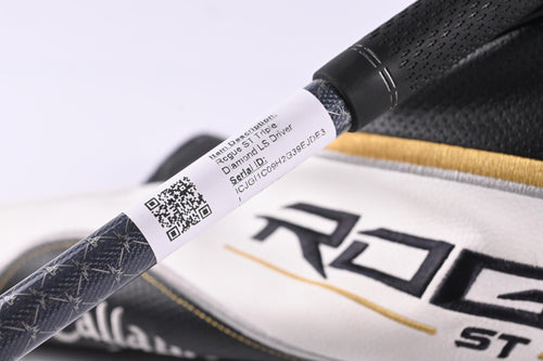 Callaway Rogue ST TD LS Driver / 9 Degree / Stiff Flex Tensei AV White 75 Shaft