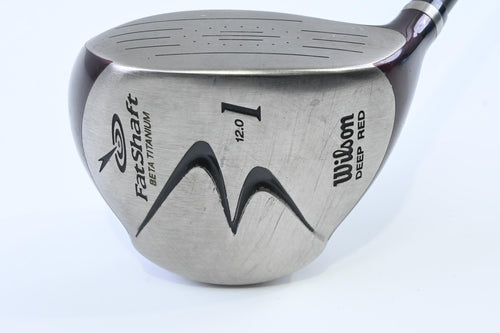 Wilson Deep Red Driver / 12 Degree / Regular Flex Grafalloy Fat Shaft