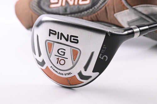 Ping G10 #5 Wood / 18.5 Degree / Regular Flex Grafalloy Prolaunch Red Shaft