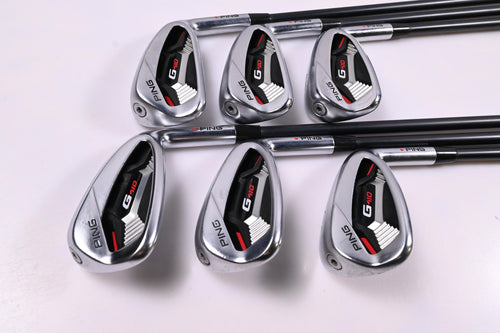 Ping G410 Irons / 6-PW+GW / Red Dot / Senior Flex Ping Alta CB Red Shafts