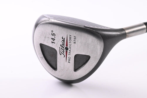 Titleist 975 F #3 Wood / 14.5 Degree / Stiff Flex Grafalloy Prolite Shaft