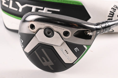 Callaway Elyte Triple Diamond #3 Wood / 15 Degree / Stiff Flex HZRDUS Smoke