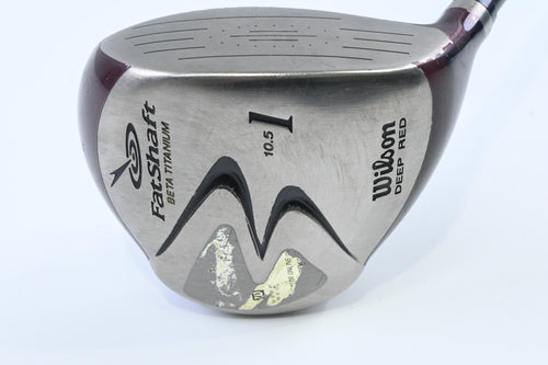 Wilson Deep Red Driver / 10.5 Degree / Regular Flex Grafalloy Fat Shaft