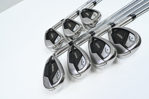 Callaway Rogue ST Max OS Irons / 6-PW+AW+GW / Regular Flex NS Pro 950GH Shafts