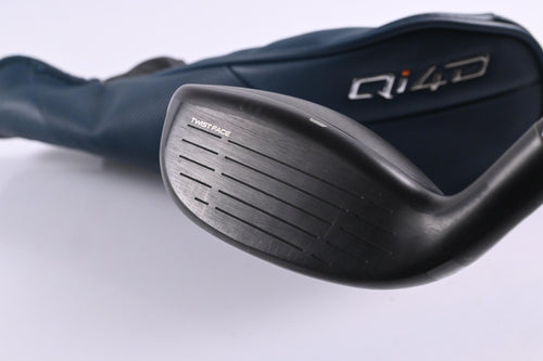 Taylormade Qi4D Max #6 Hybrid / 30 Degree / Regular Flex REAX By KBS 50 Shaft