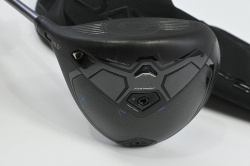 Left Hand Cobra Darkspeed X Driver / 10.5 Degree / Stiff Flex HZRDUS Gen4 Silver