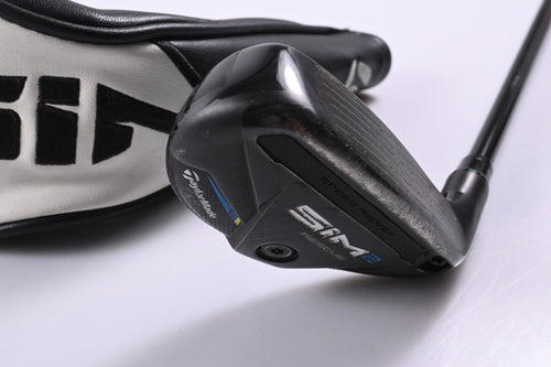 Taylormade SIM2 #2 Hybrid / 17 Degree / Stiff Flex Tensei AV Raw Blue 80 Shaft