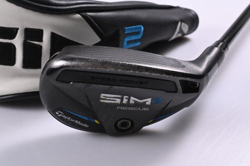 Taylormade SIM2 #2 Hybrid / 17 Degree / Stiff Flex Tensei AV Raw Blue 80 Shaft