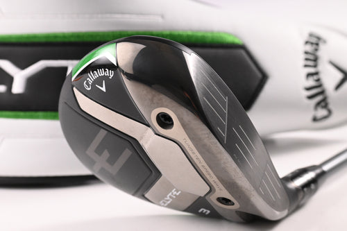 Callaway Elyte #3 Wood / 15 Degree / Stiff Flex Denali Charcoal 60 Shaft