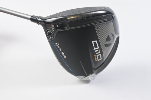 Left Hand Taylormade Qi10 Max Driver / 9 Degree / Stiff Flex Speeder NX 50 Shaft