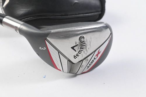 Left Hand Callaway X Hot #3 Hybrid / 19 Degree / Regular Flex Callaway X Hot 60