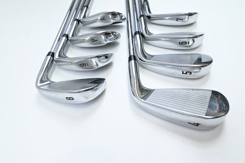 Left Hand Callaway Mavrik Pro Irons / 4-PW+AW / Regular Flex Elevate 105 Shafts