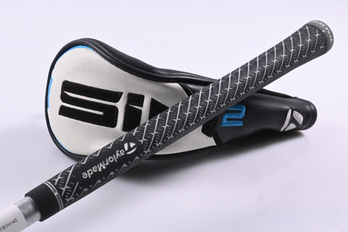 Taylormade SIM2 #2 Hybrid / 17 Degree / Stiff Flex Tensei AV Raw Blue 80 Shaft